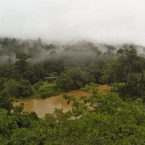 Aerial photo of Pungiton Camp