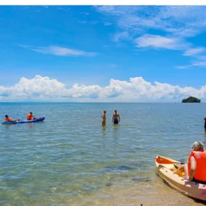 Snorkelling on Librian Island
